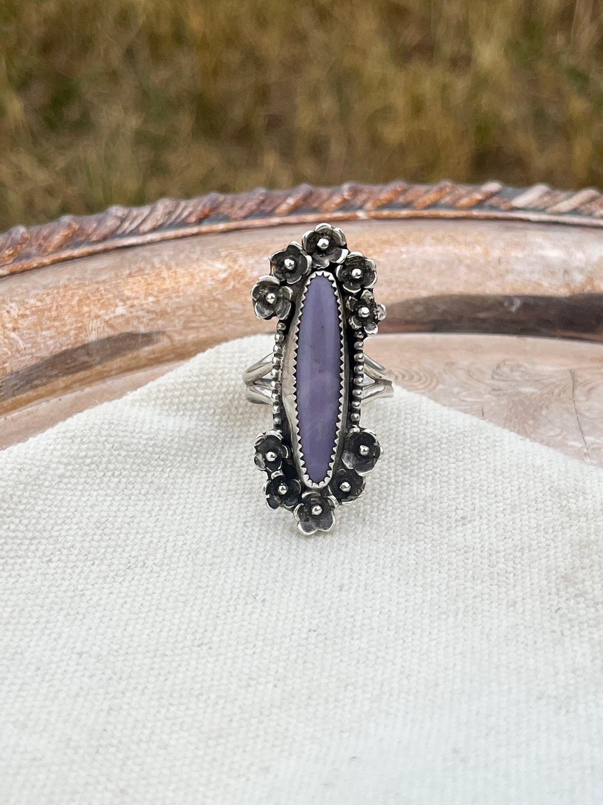 Size 7 Morado Ring