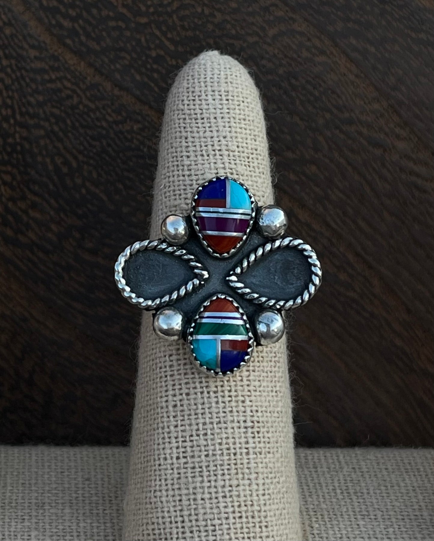 Natural Inlay Ring