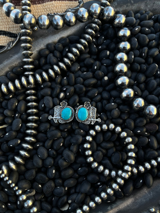 Kingman Cowboy Boot Earrings