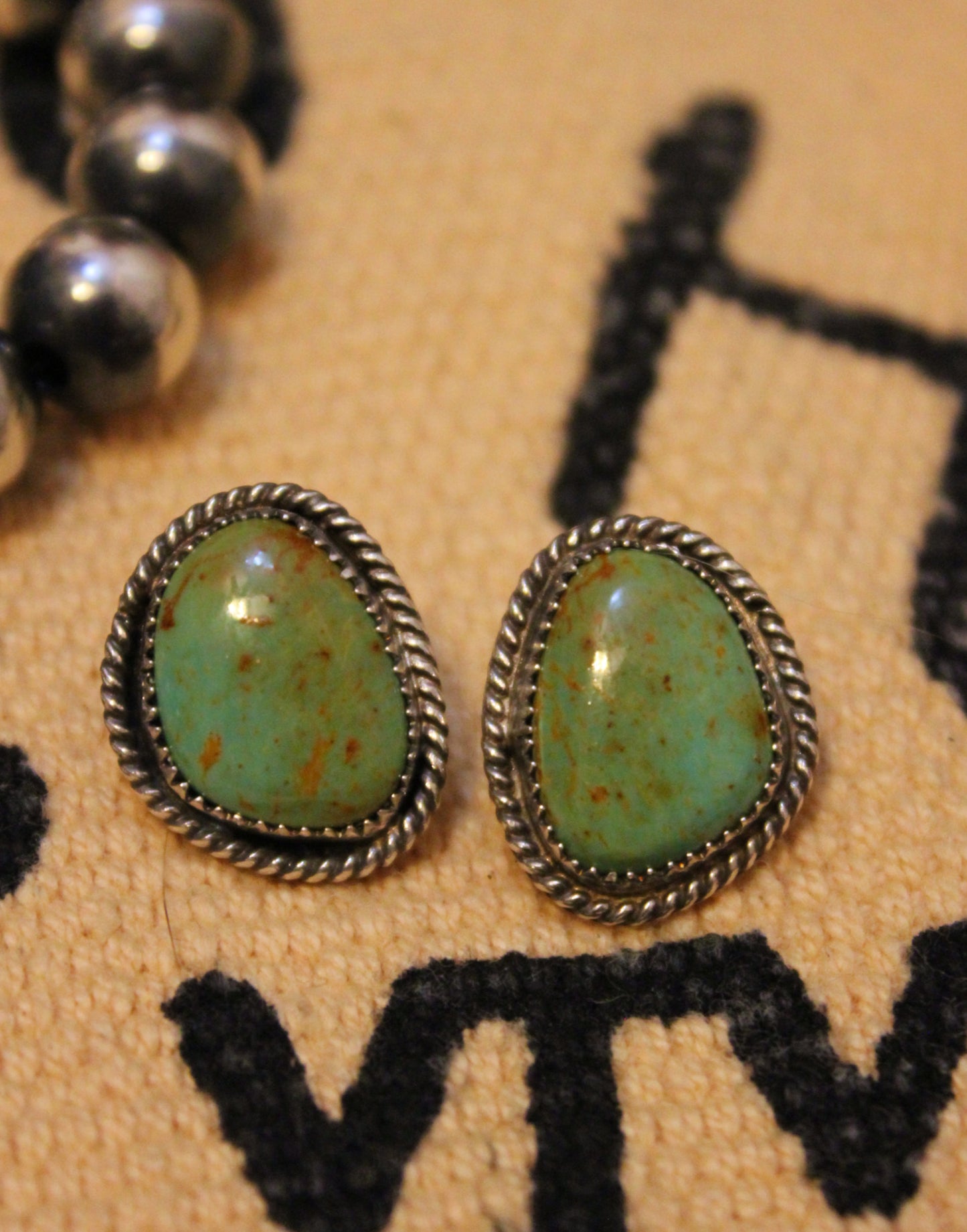 Green Royston Earrings
